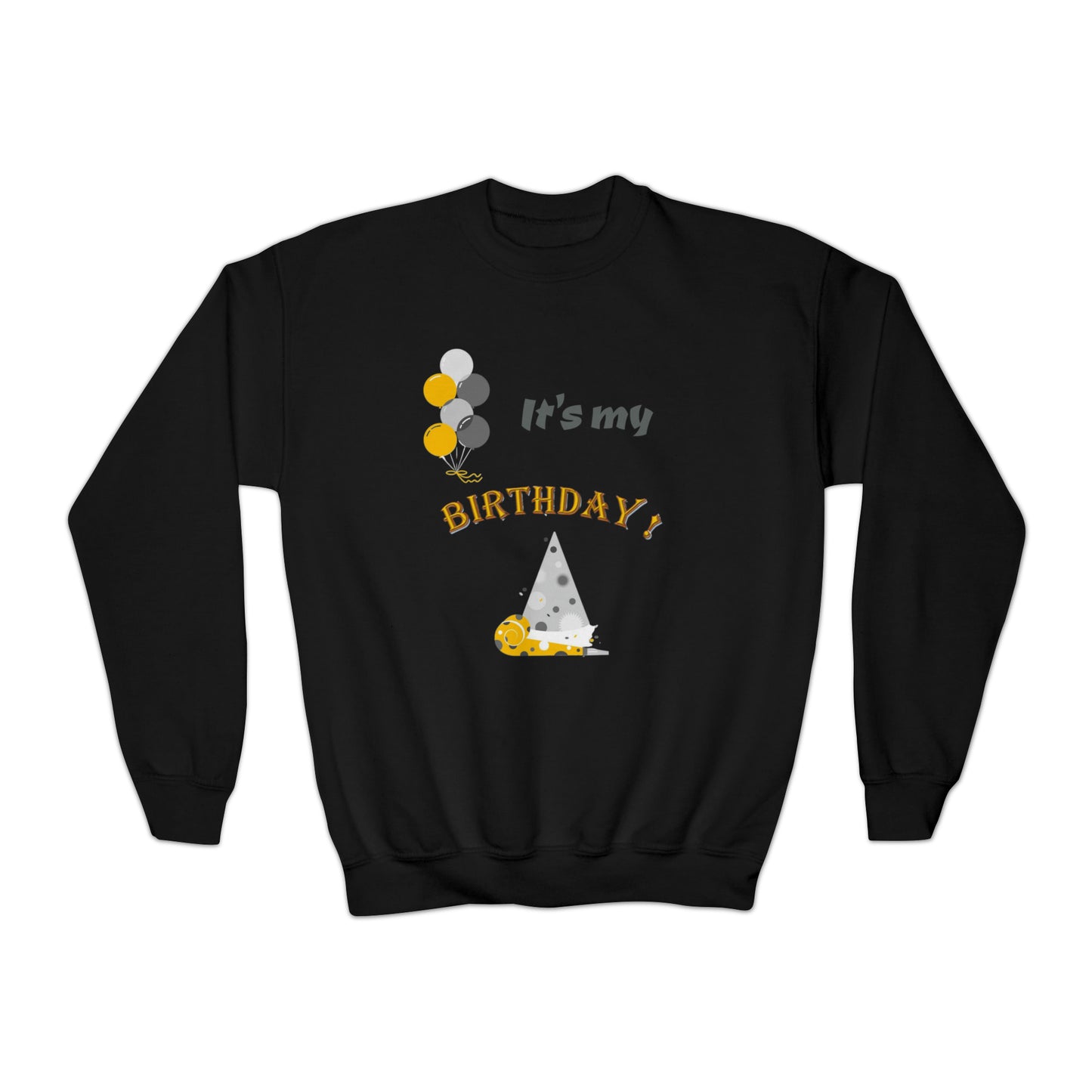 It's my Birthday Youth Crewneck Sweatshirt