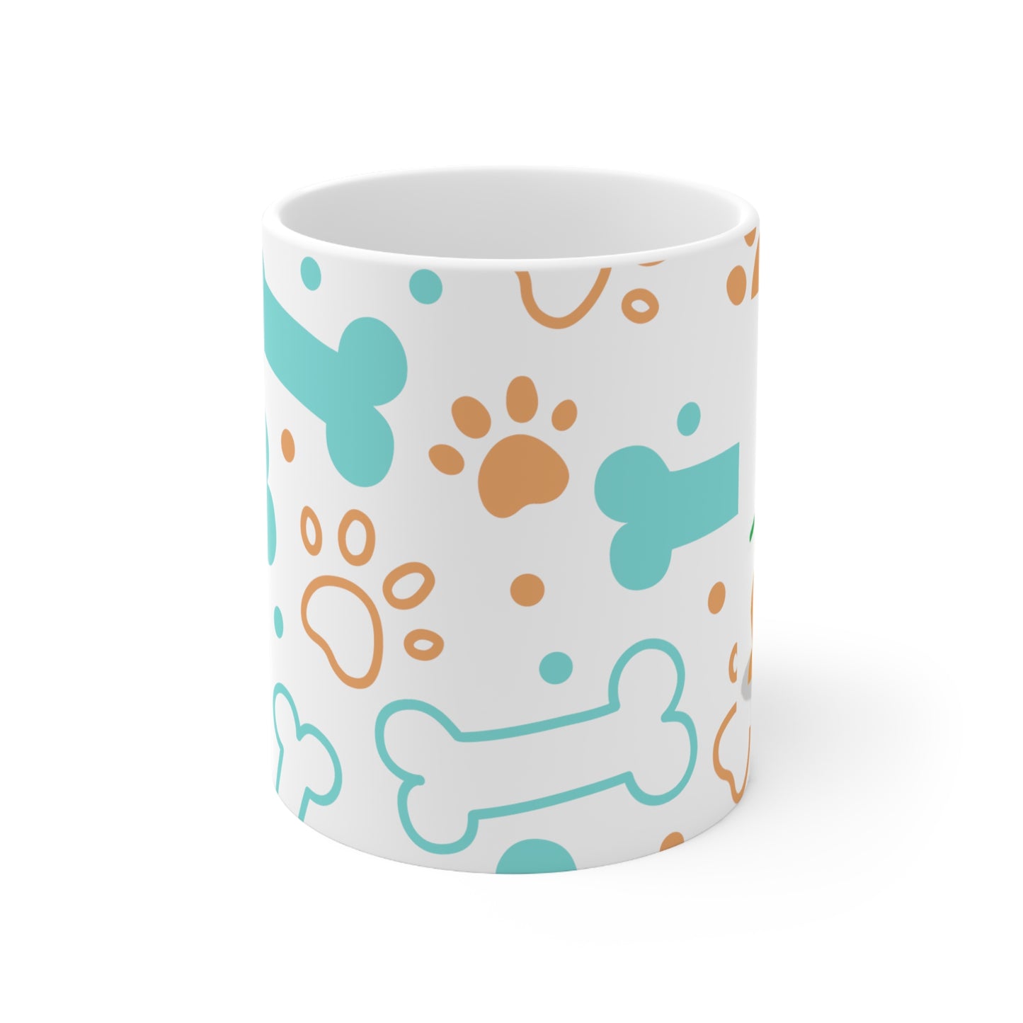 Doggy Bone Ceramic Mug 11oz