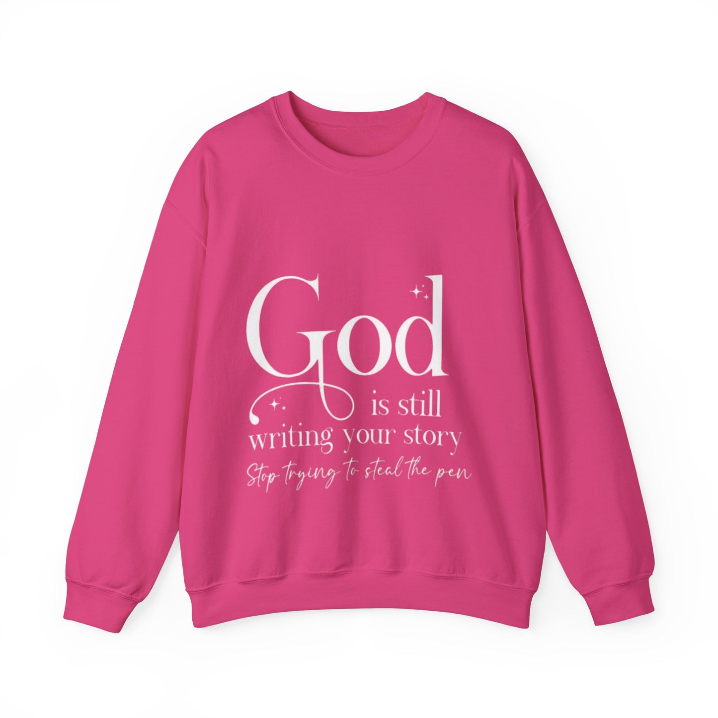 God is writing your story Crewneck Sweatshirt