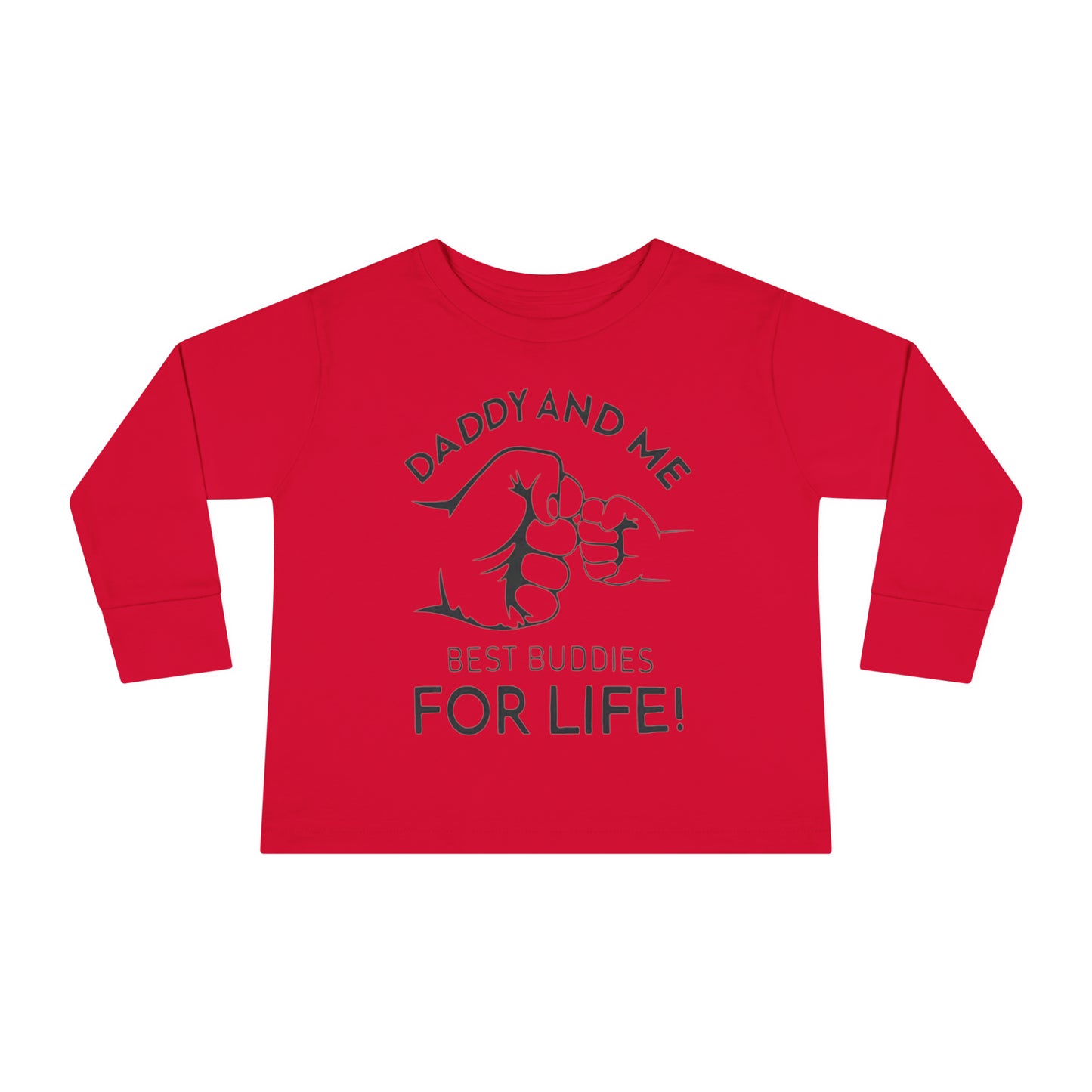 Dad and me Toddler Long Sleeve Tee