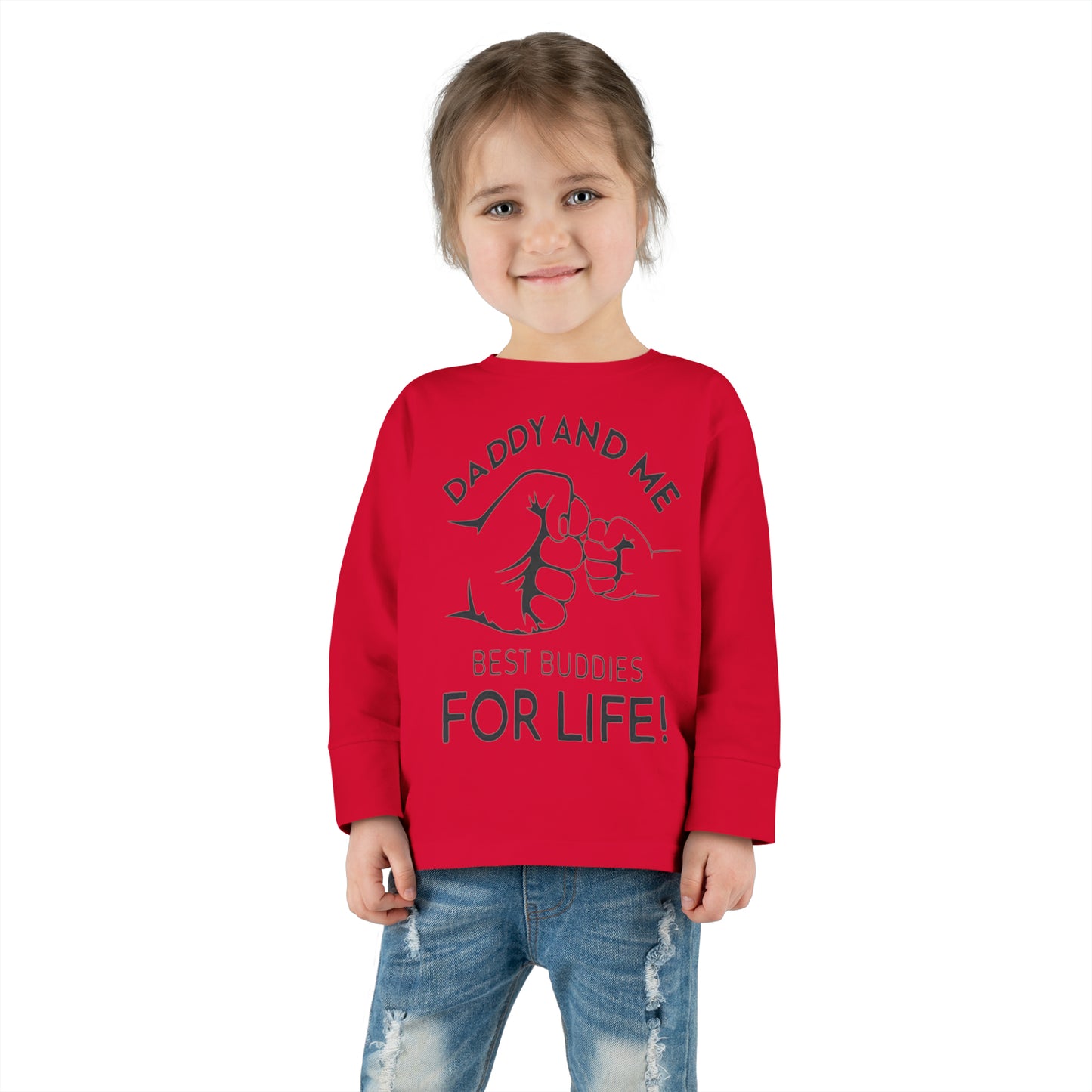 Dad and me Toddler Long Sleeve Tee