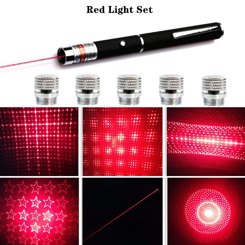 SQL002  Multi Pattern Laser Pointer, Creating Festive Atmosphere,Pet Kitten Dogs Laser Pen Toys Chaser Tease Cat Pointer Pen Toys For Cats, Indoor Training Chaser Toys Pointer With Star Cap, Adjustable Focus For Teaching Outdoor Hunting