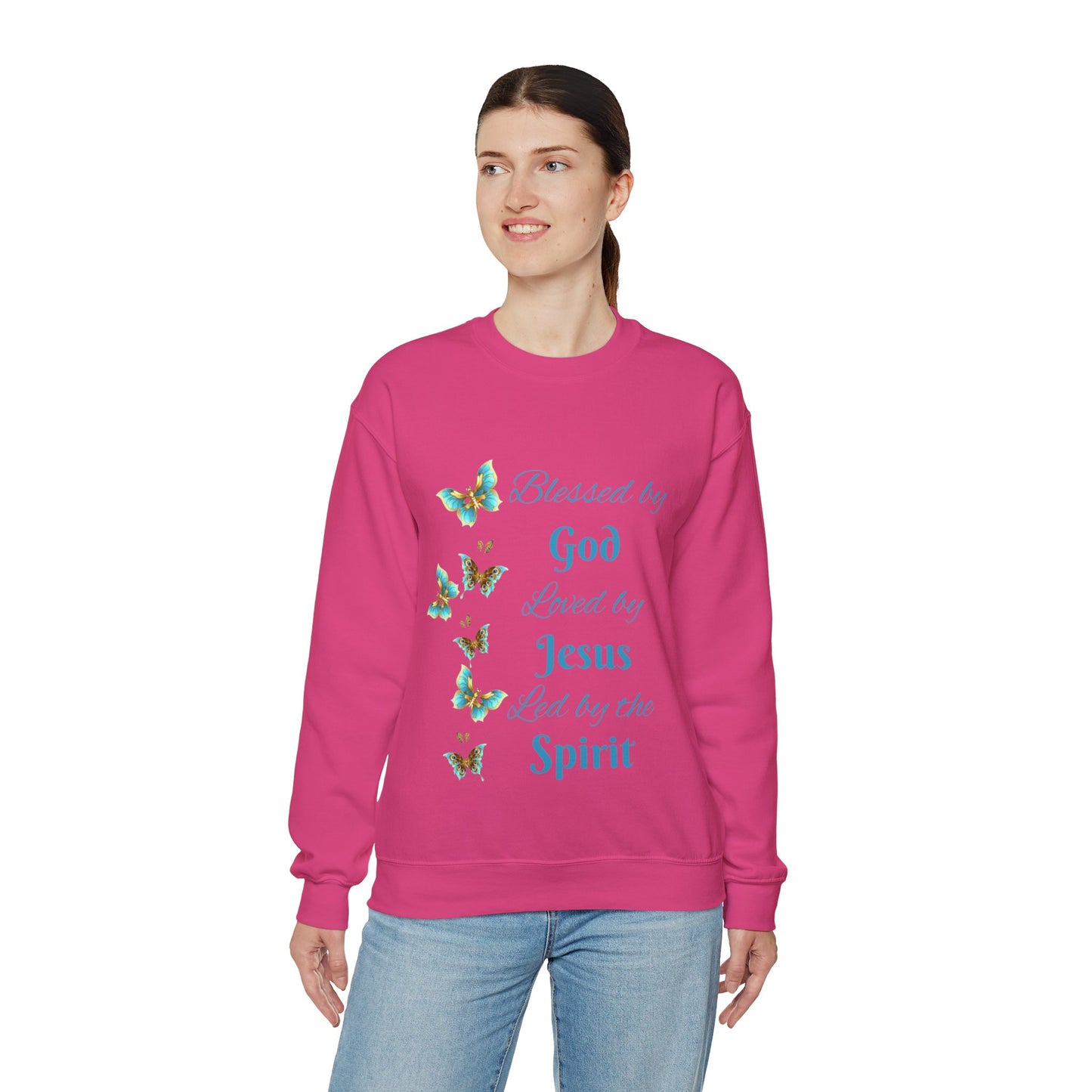 Blessed, Loved, Led Crewneck Sweatshirt