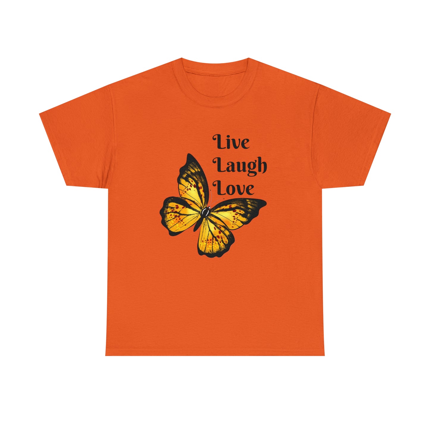 Live Laugh Love Butterfly T-shirt