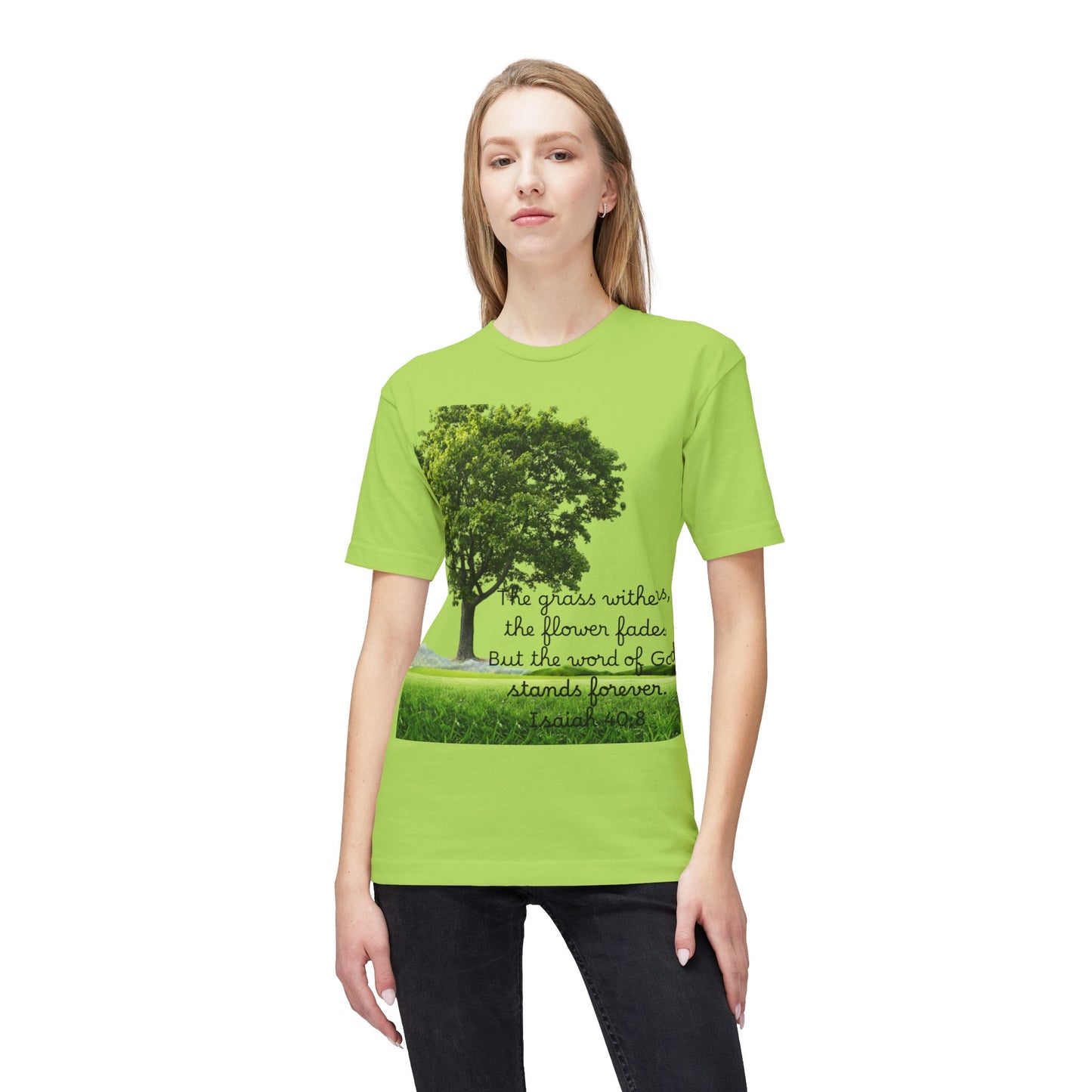 Inspirational Nature T-Shirt, God Quote Tee, Unisex Casual Shirt, Gift for Nature Lovers, Christian Apparel, Made in US