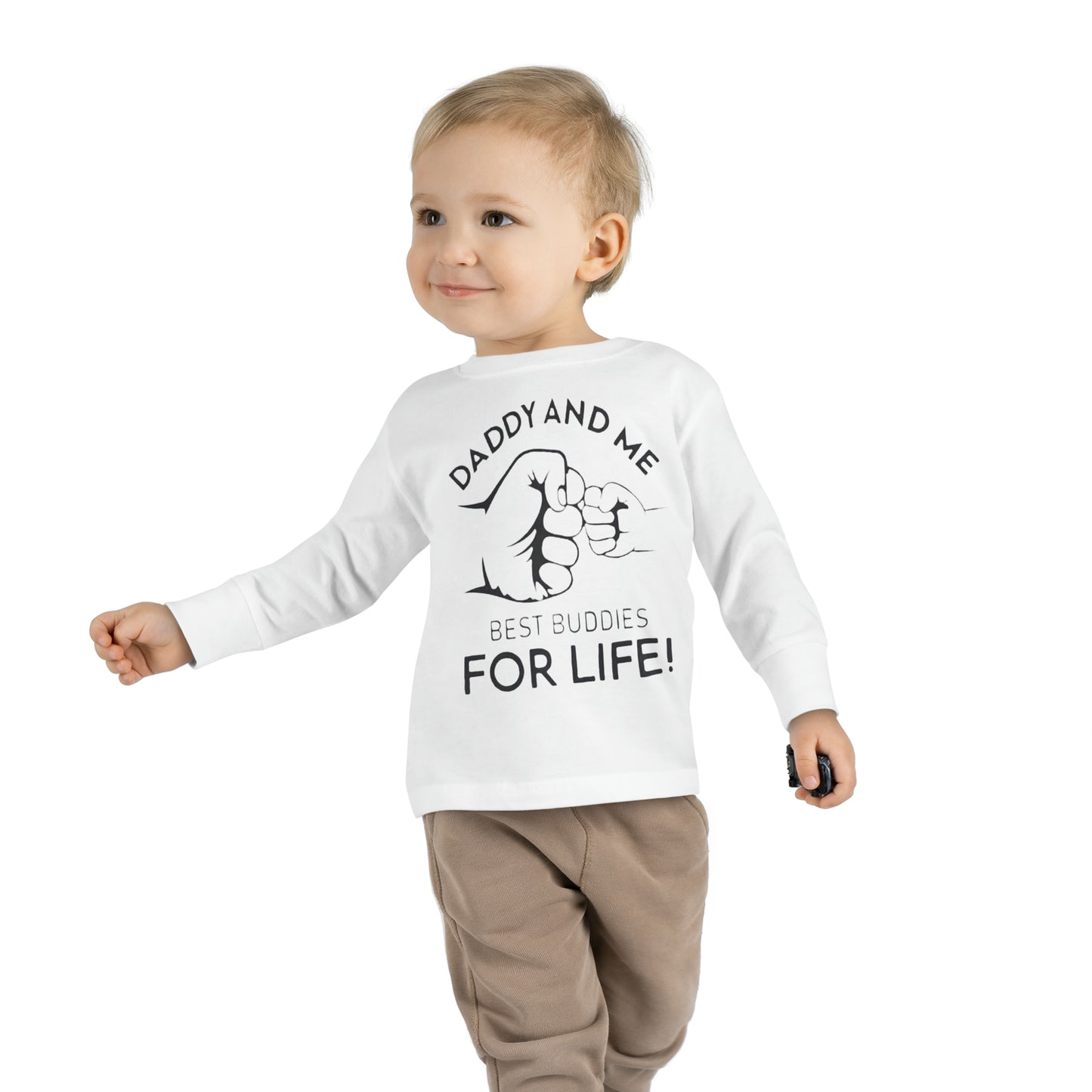 Dad and me Toddler Long Sleeve Tee