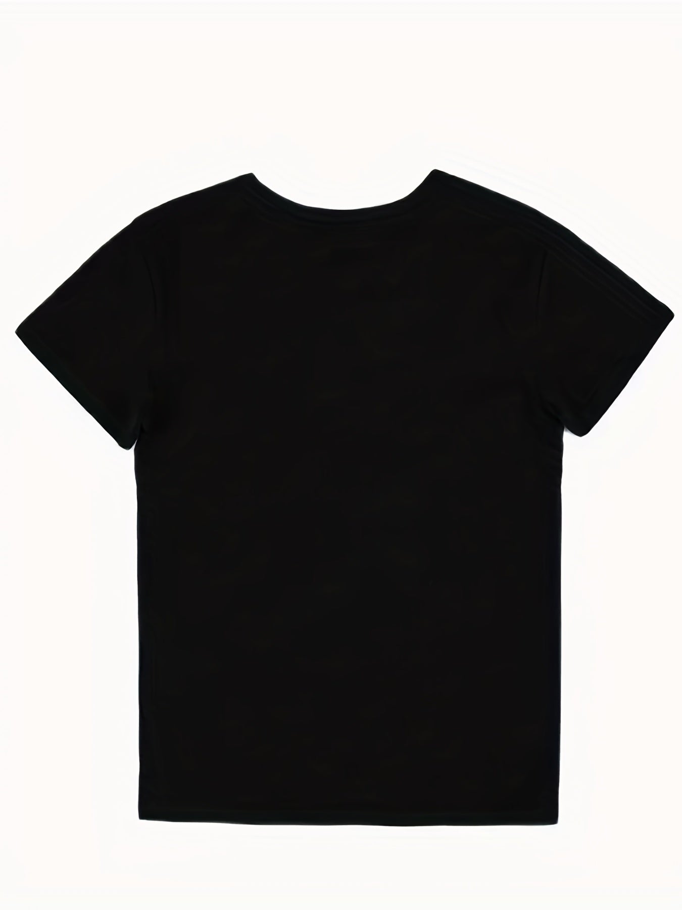 Birthday Letter Print, Crew Neck T-Shirt, Casual Short Sleeve T-Shirt, Women's Clothing