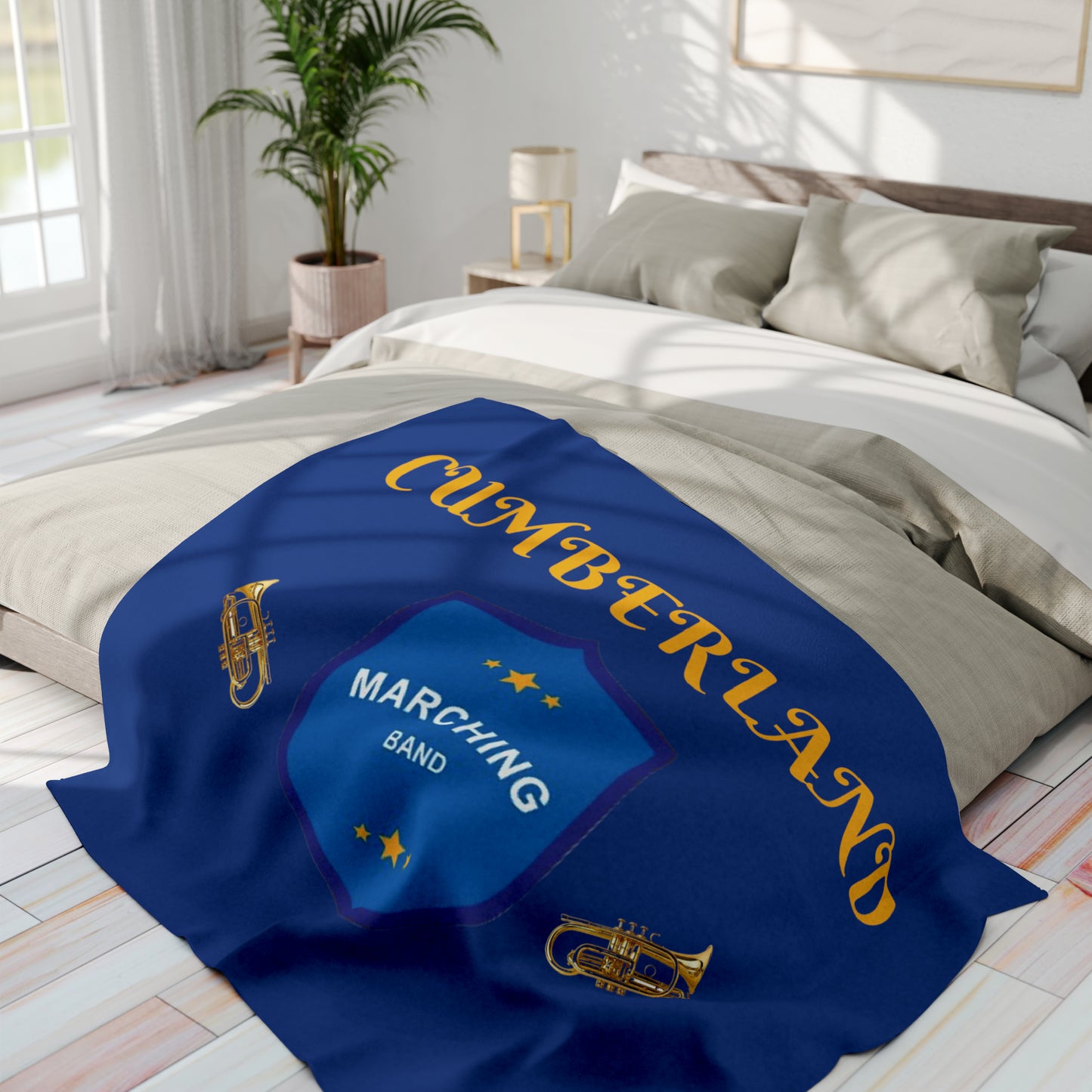 Cumberland Marching Band Arctic Fleece Blanket