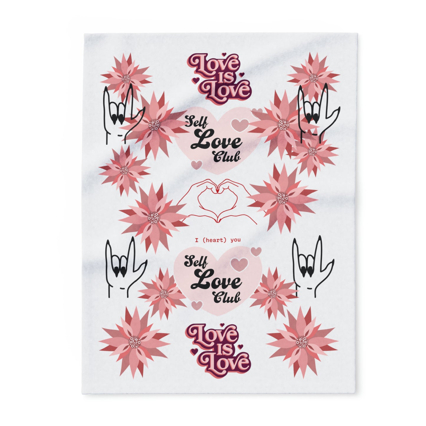 Self Love Arctic Fleece Blanket