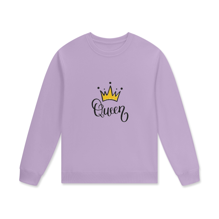 Queen 100% Cotton Pullover,Queen,Pullover,Women,MOQ1,Delivery days 5
