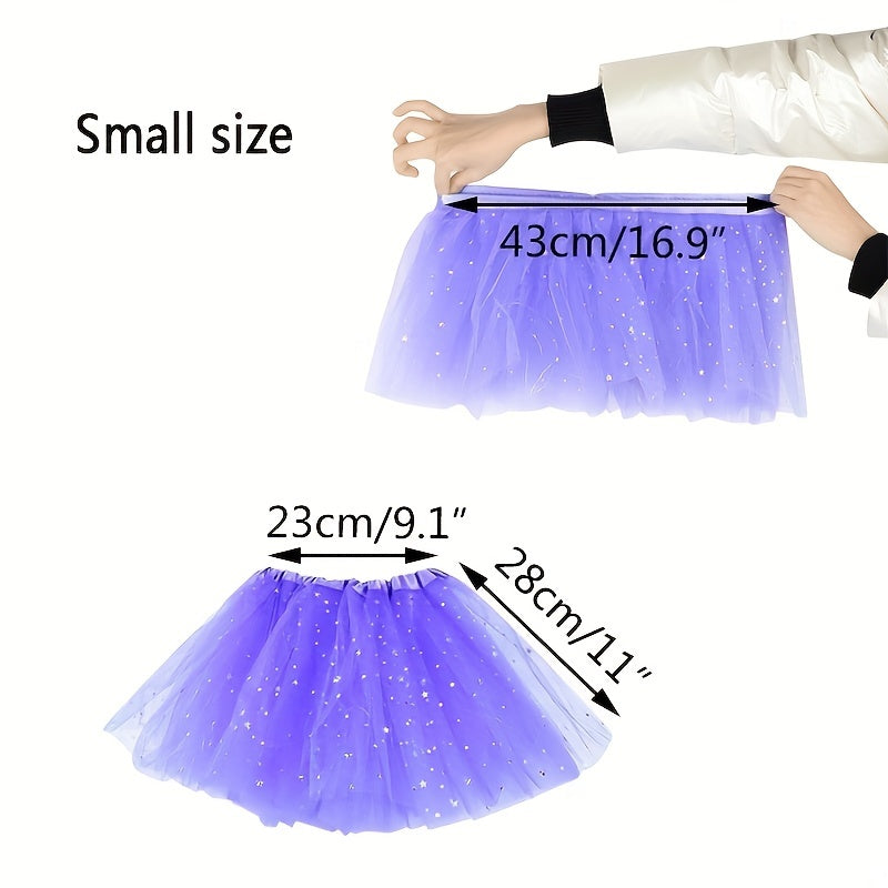 1pc, Glowing LED Princess Tutu Skirt