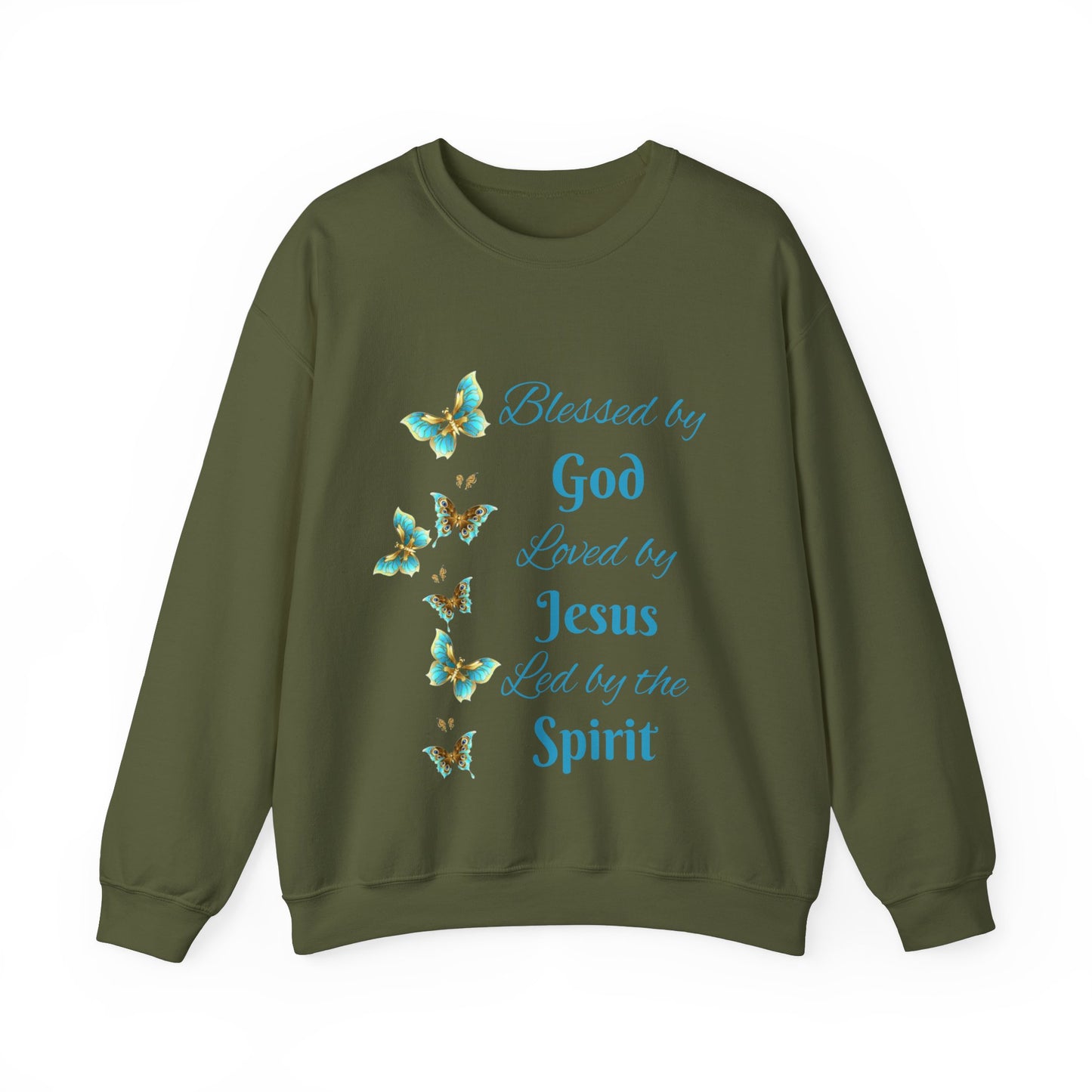Blessed, Loved, Led Crewneck Sweatshirt