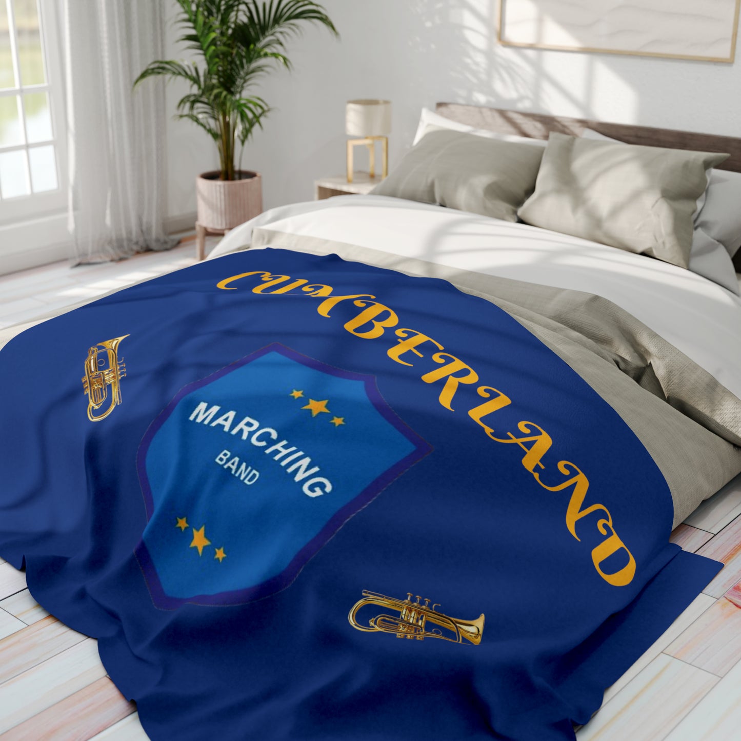 Cumberland Marching Band Arctic Fleece Blanket