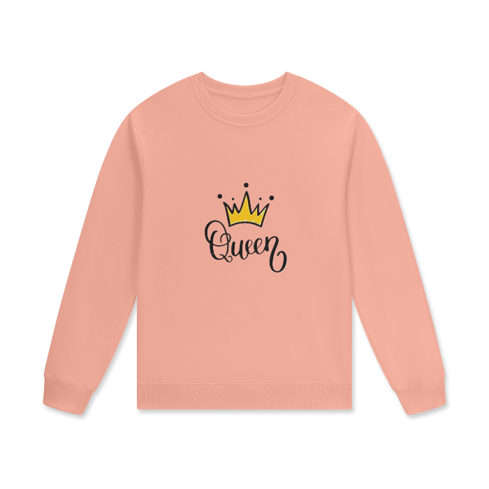 Queen 100% Cotton Pullover,Queen,Pullover,Women,MOQ1,Delivery days 5