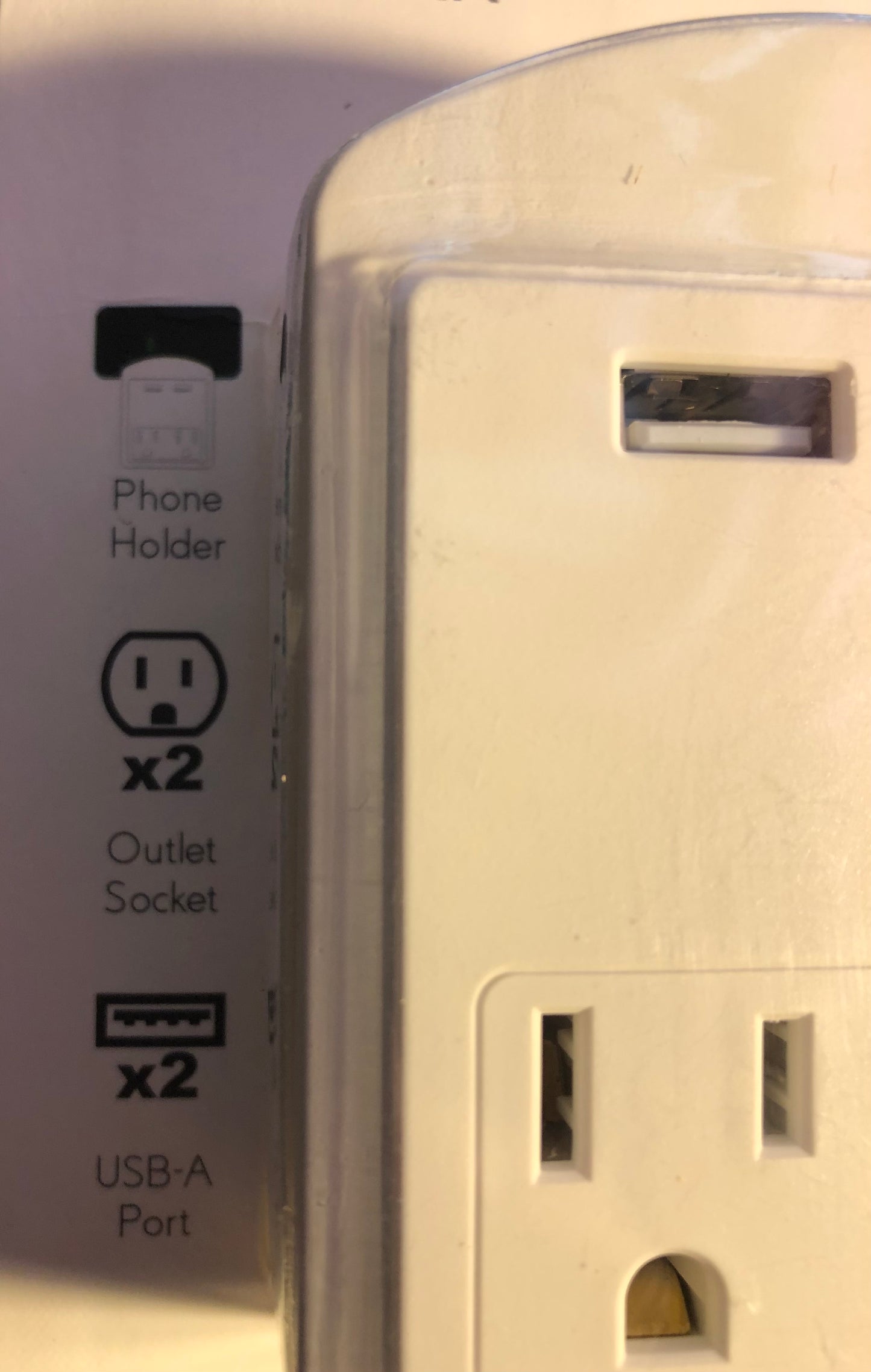 Vivitar Multi-Port USB -A & Wall Charger Stand