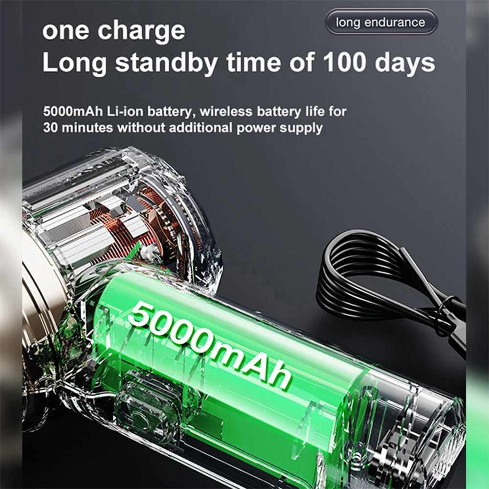 90000Pa Wireless Car Vacuum Cleaner Cyclone Suction 3 In1 Portable Cordless Handheld Auto Hand Vacuum Cleaners for Car & Home