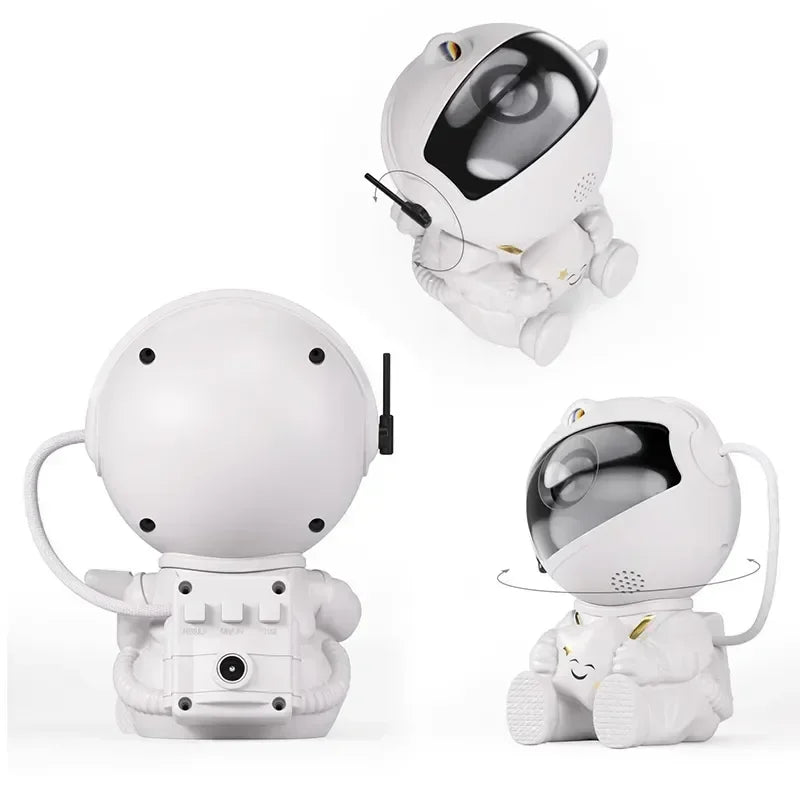Galaxy Star Projector LED Night Light Starry Sky Astronaut Porjectors Lamp For Decoration Bedroom Home Decorative Children Gifts
