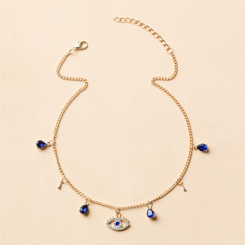 Gold Plated Crystal Necklace