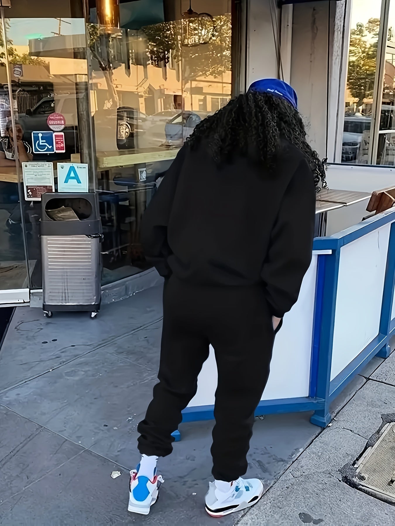 Size 14 - 22 Casual Outfits Set, Women's Plus Letter & Heart Print, Long Sleeve Round Neck Sweatshirt & Joggers, Outfits 2 Piece Set