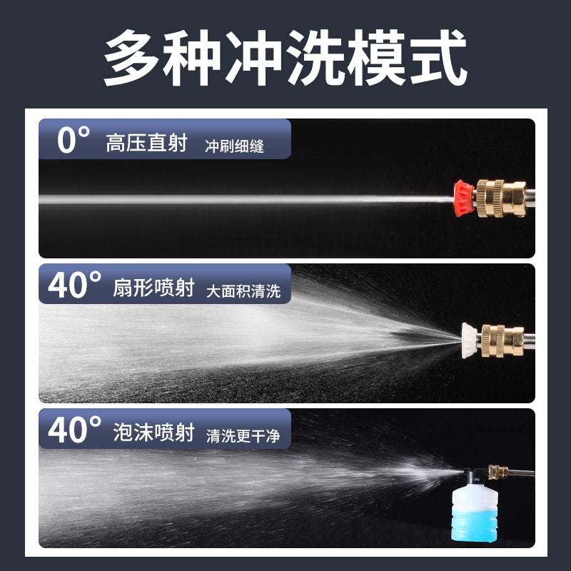 Wireless high-pressure power washer