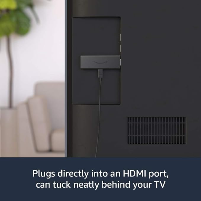 Amazon Fire TV Stick, fast HD streaming, free & live TV, quick app starts, Alexa Voice Remote with TV controls
