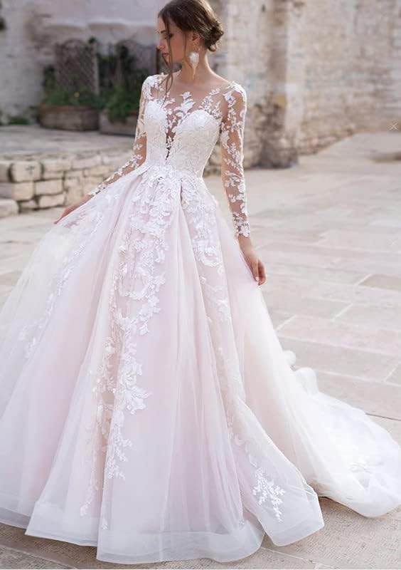 Wedding Dresses for Bride Lace Wedding Dress A Line Bridal Gown