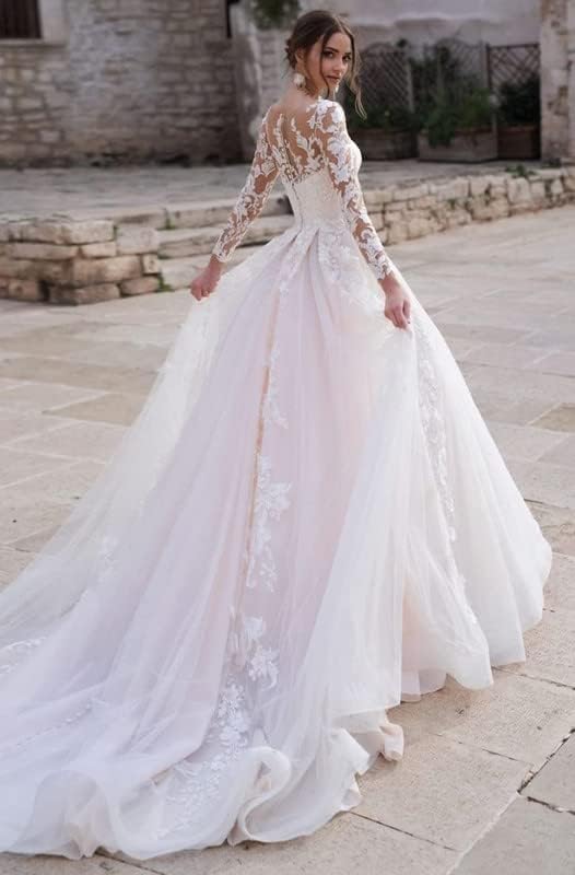 Wedding Dresses for Bride Lace Wedding Dress A Line Bridal Gown