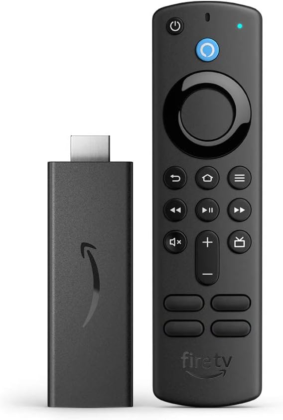 Amazon Fire TV Stick, fast HD streaming, free & live TV, quick app starts, Alexa Voice Remote with TV controls