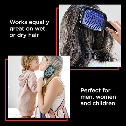 FHI HEAT UNbrush Wet & Dry Vented Detangling Hair Brush