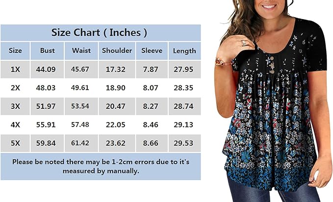 BeadChica Plus Size Tunic Tops For Leggings Casual Flowy Tshirts Ruched Blouses For Women