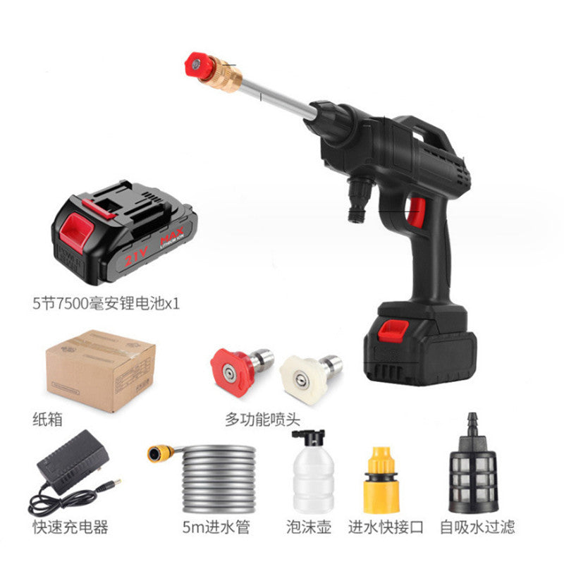 Wireless high-pressure power washer