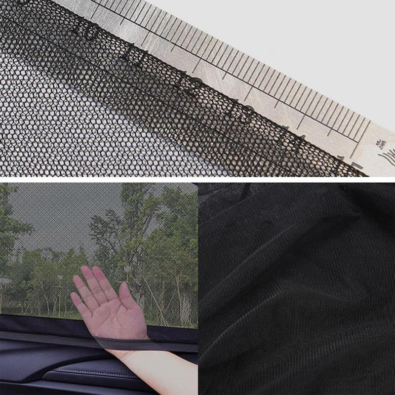 Car anti-mosquito window screen Car shade window anti-mosquito net anti-insect car curtain mosquito net sunblock screen net