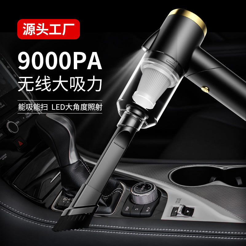 High power mini handheld car vacuum cleaner