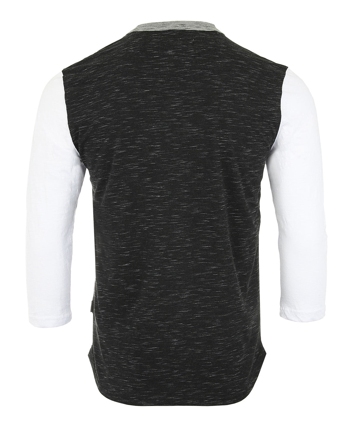 ZIMEGO Men's 3/4 Sleeve Baseball Henley – Casual Athletic Button Crewneck Shirts