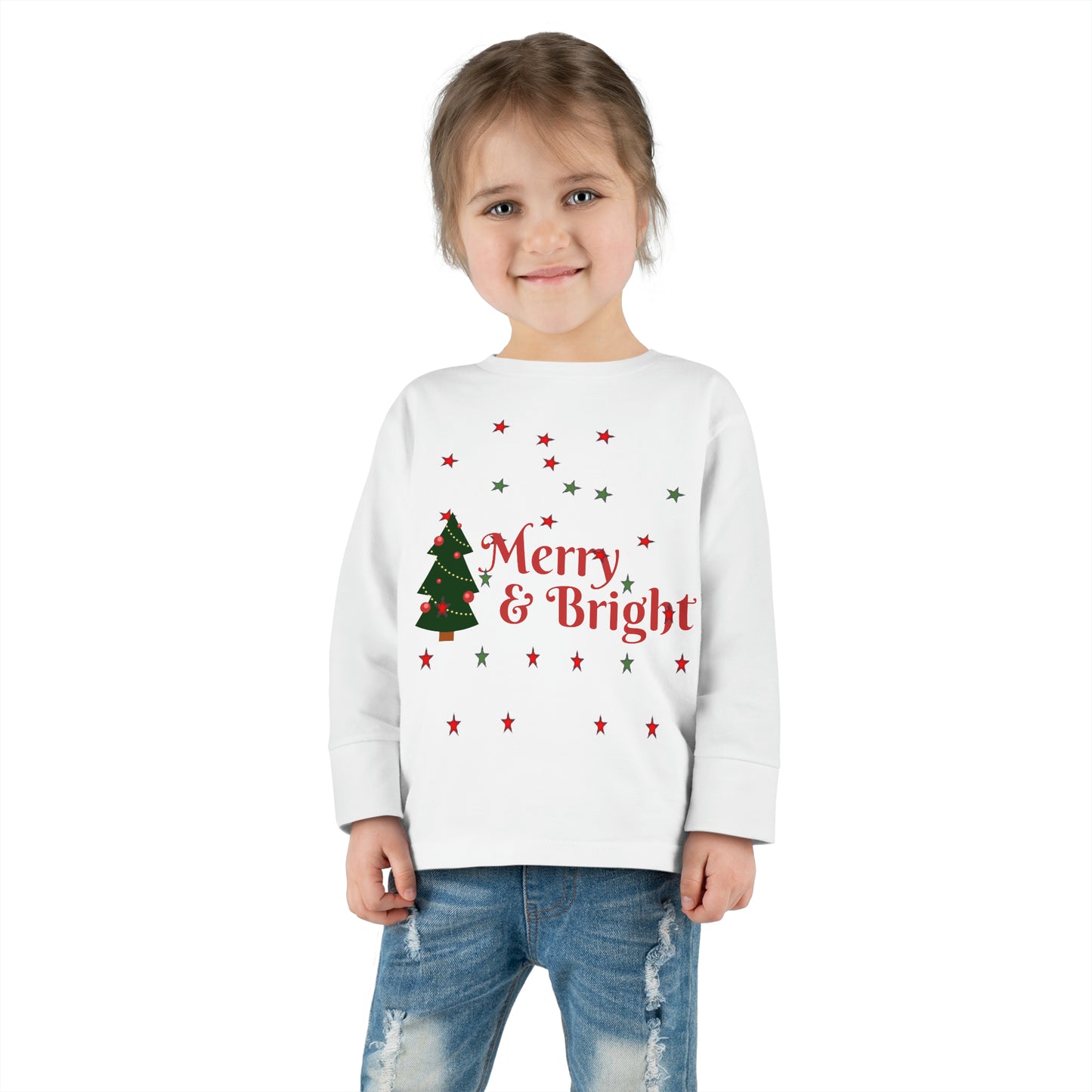 Merry & Bright Toddler Long Sleeve Tee
