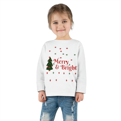 Merry & Bright Toddler Long Sleeve Tee
