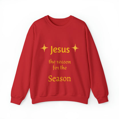 Jesus the reason for the Season Crewneck Sweatshirt