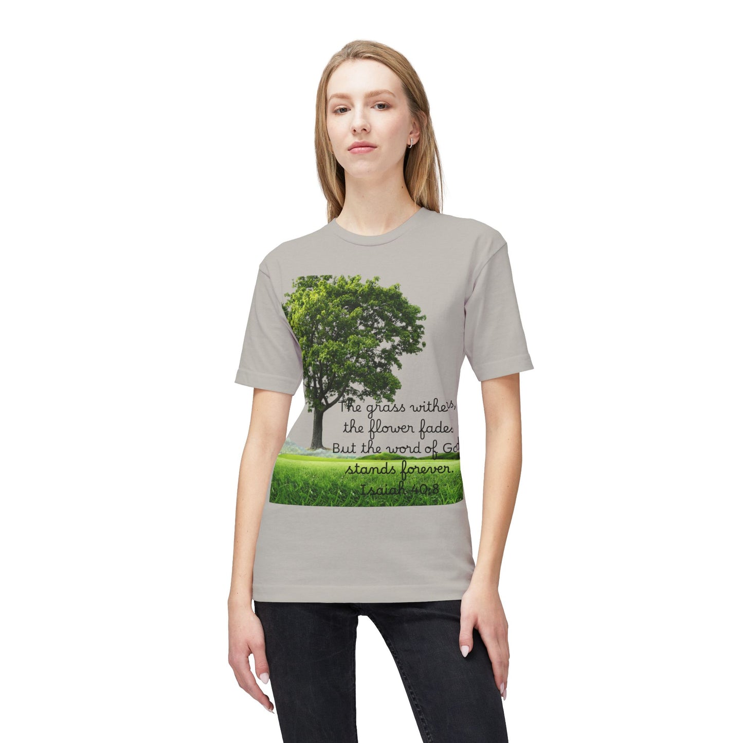 Inspirational Nature T-Shirt, God Quote Tee, Unisex Casual Shirt, Gift for Nature Lovers, Christian Apparel, Made in US