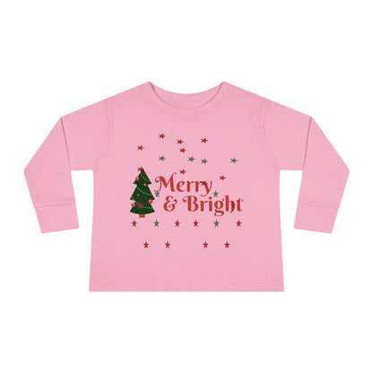 Merry & Bright Toddler Long Sleeve Tee