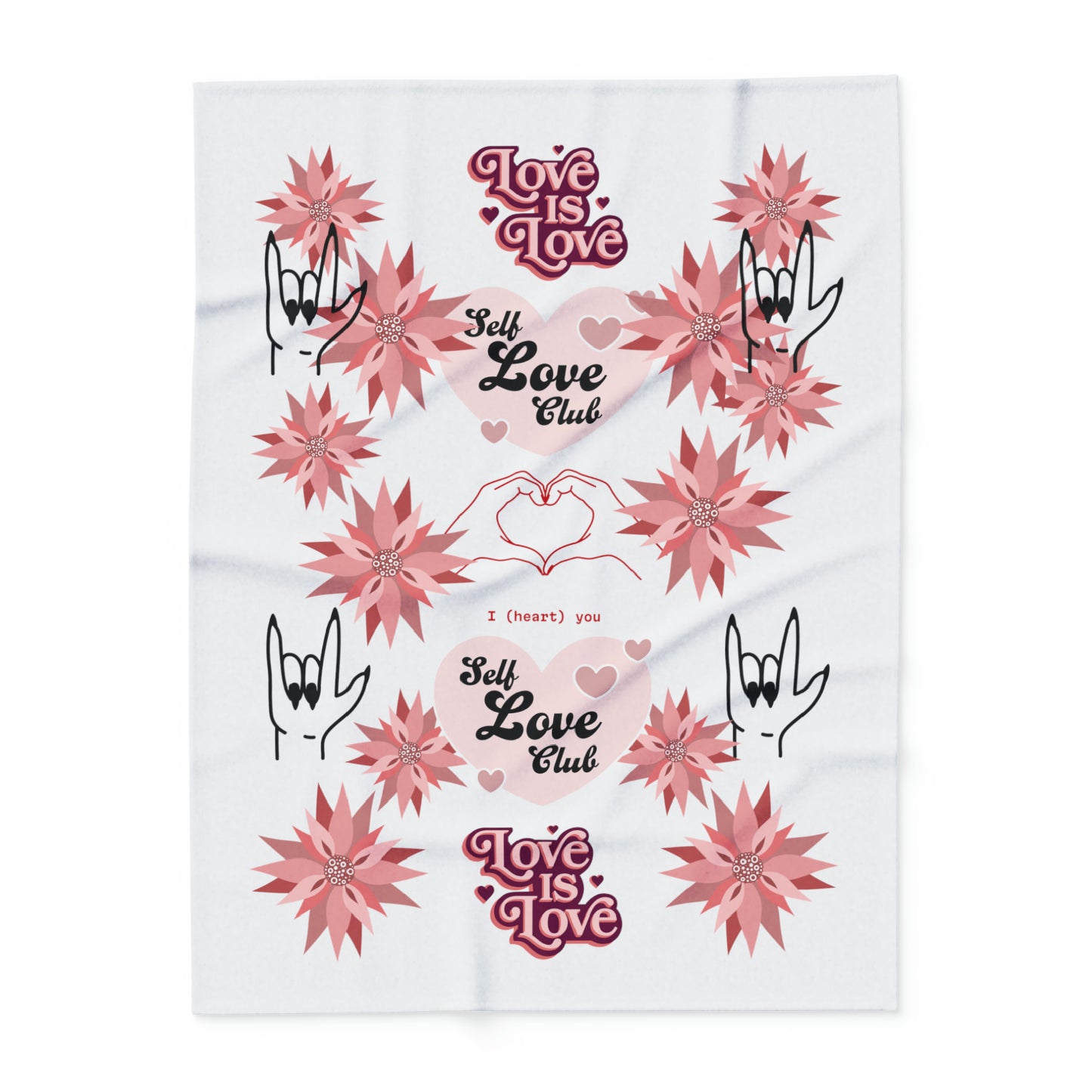 Self Love Arctic Fleece Blanket