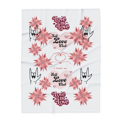 Self Love Arctic Fleece Blanket