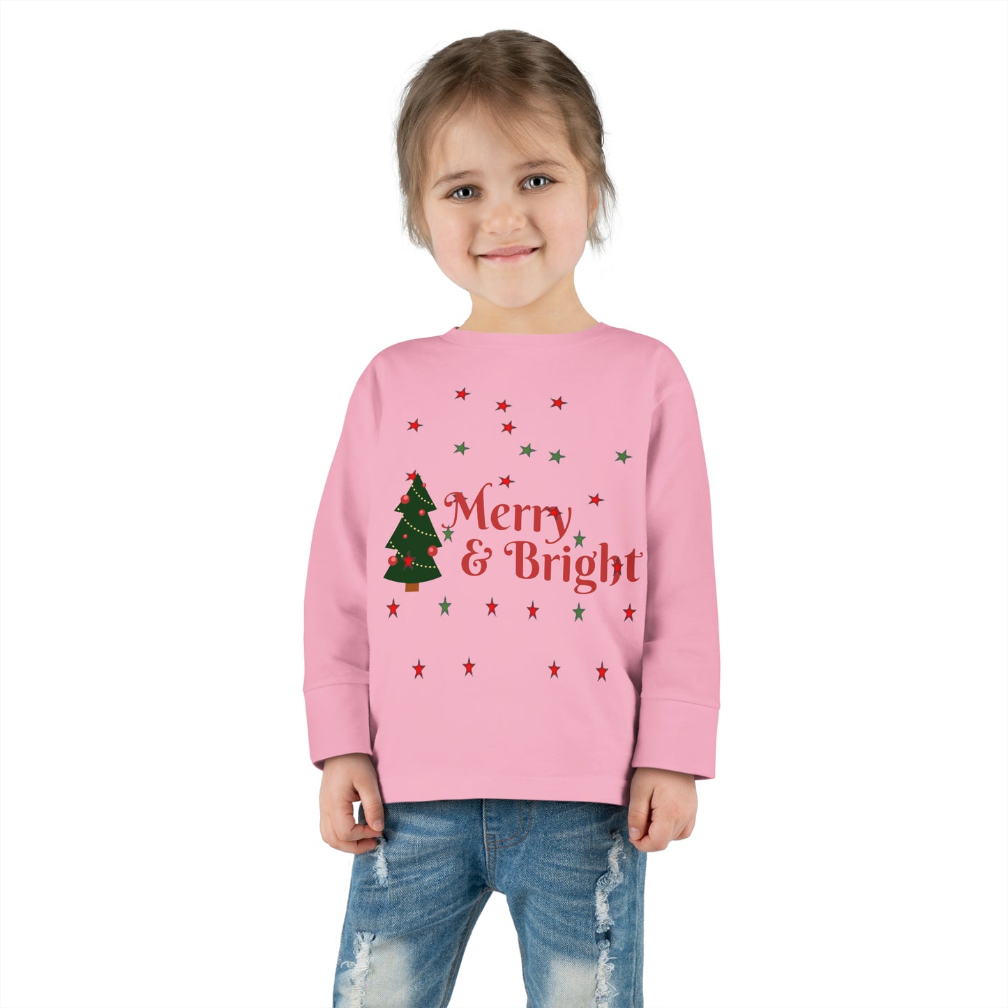 Merry & Bright Toddler Long Sleeve Tee