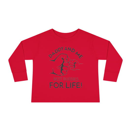 Dad and me Toddler Long Sleeve Tee