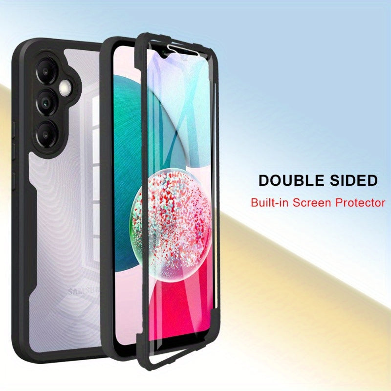 Double-sided 360 Full Body Dual Layers Phone Cases For Samsung Galaxy A14 A34 A54 A24 A53 A04S A04E A25 A33 A12 Dual Layer Phone Cover