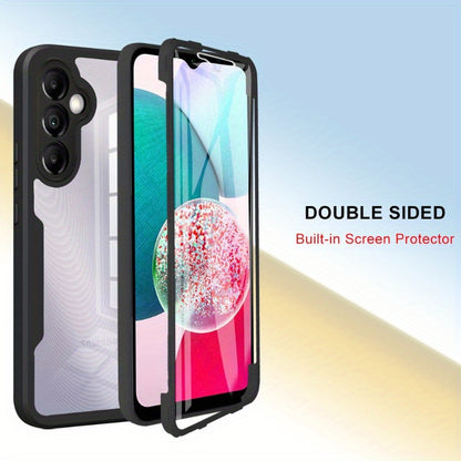 Double-sided 360 Full Body Dual Layers Phone Cases For Samsung Galaxy A14 A34 A54 A24 A53 A04S A04E A25 A33 A12 Dual Layer Phone Cover