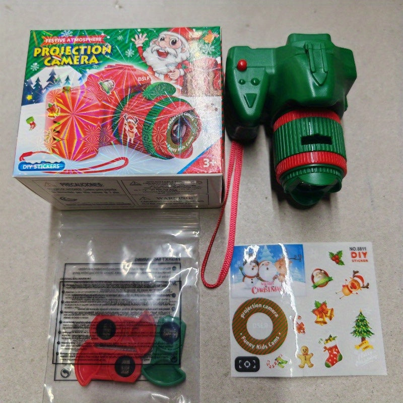 1Pc Magic Light Projector, Flashlight Toy, Multiple Images Stickers