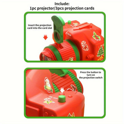 1Pc Magic Light Projector, Flashlight Toy, Multiple Images Stickers