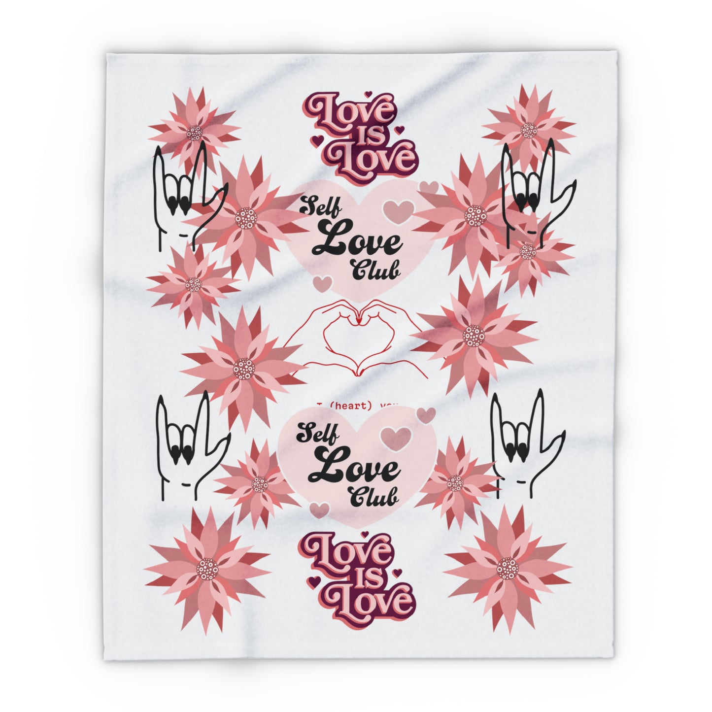 Self Love Arctic Fleece Blanket
