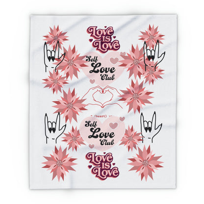 Self Love Arctic Fleece Blanket