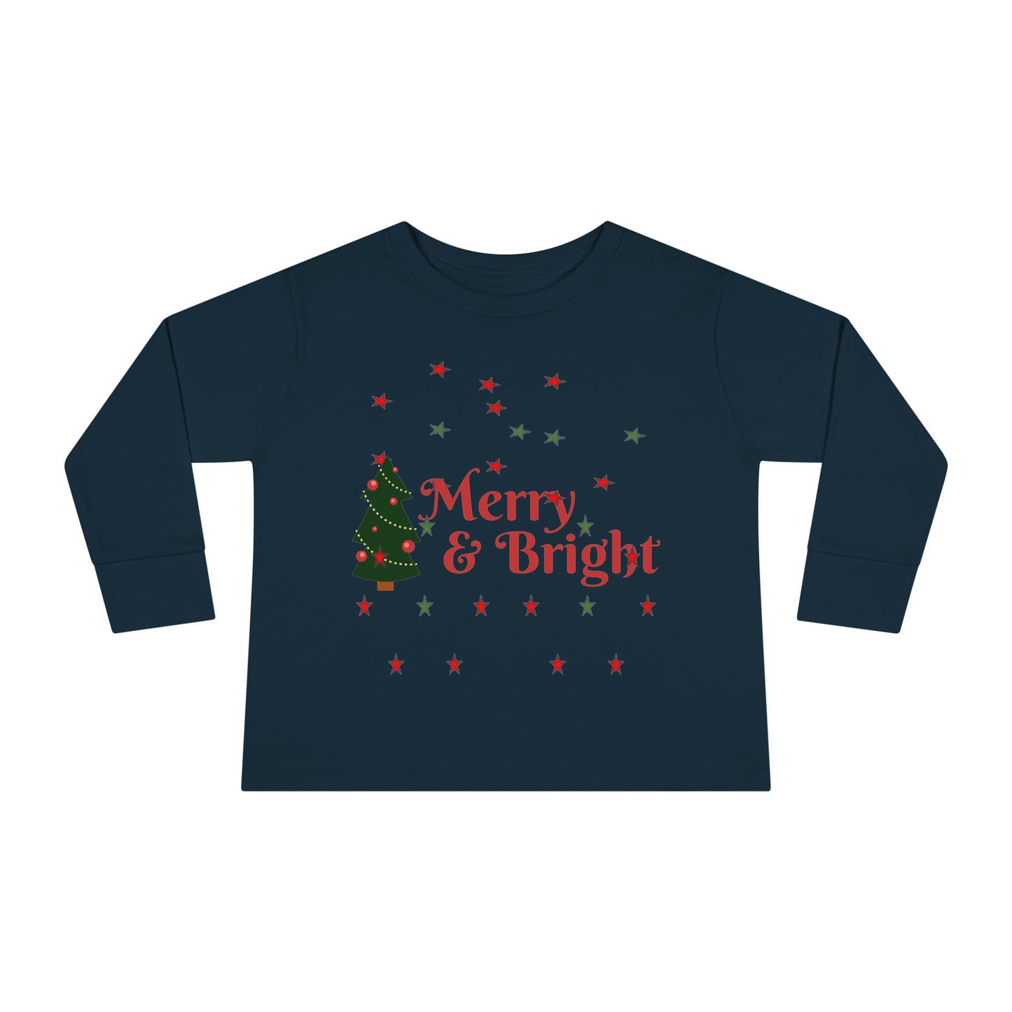 Merry & Bright Toddler Long Sleeve Tee